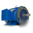 New 7.5 hp 1200 254TC 208-230/460 tefc electric motor