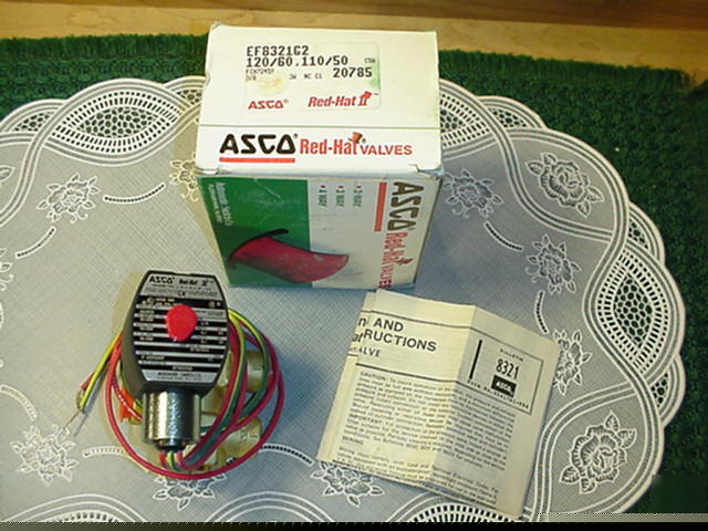 New asco valve red hat valve EF8321G2 in box 