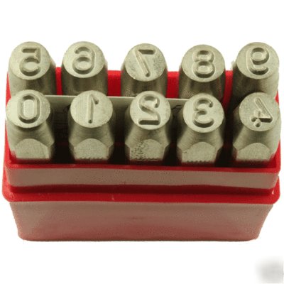 Pryor number punch set 2MM (5/64