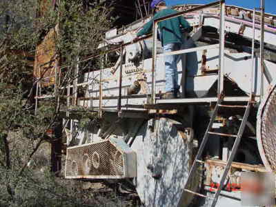 Gold processing circuit & crushing/screening plant
