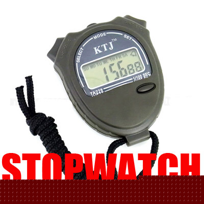 New digital chronograph timer stopwatch sport counter 