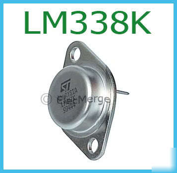 5 x LM338 adjustable voltage regulator sgs thomson 338