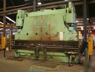 600 ton x 16' cincinnati hydraulic press brake