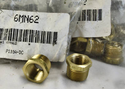 Brass pipe 13/16 hex bushing fitting 101A-dc 1/2X3/8 