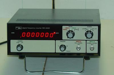 Heath zenith sm-2420 digital frequency counter heathkit