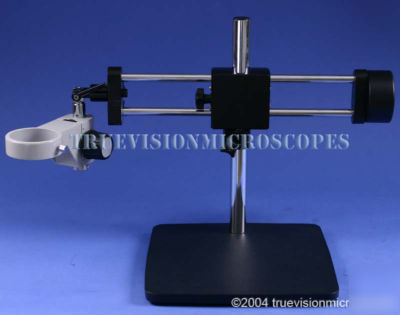 Quick clearance heavy duty boom stand for microscope