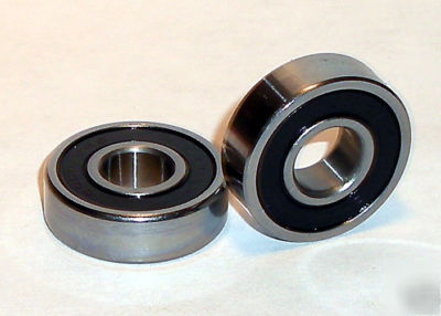 (100) 6000-2RS sealed ball bearings, 10 x 26 mm, 10X26