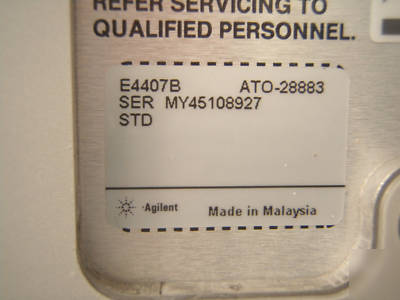Agilent E4407B esa-e 9KHZ-26.5 ghz spectrum analyzer 
