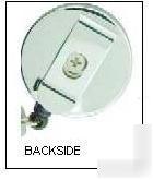 1 heavy duty id badge key reel retractable steel cord