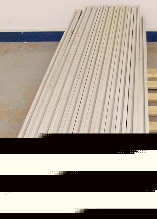 530' bosch t-slot aluminum extrusion 45X45 74 pieces