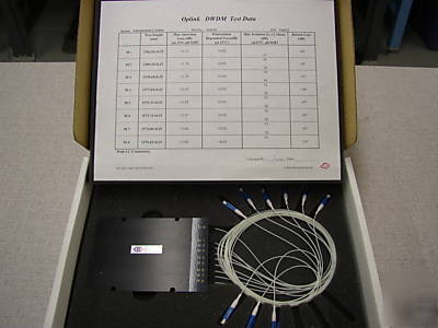 Oplink dwdm 200GHZ l-band 1X8 mux/demux multiplexers