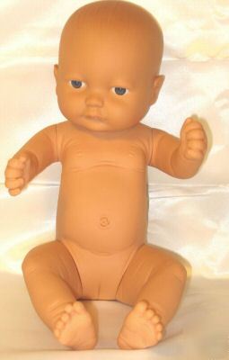 New lifesize female baby model nurse anatomy doll 