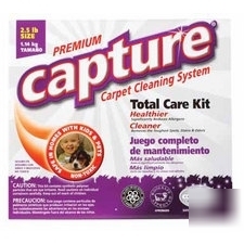 Premium capture rug cleaning system 