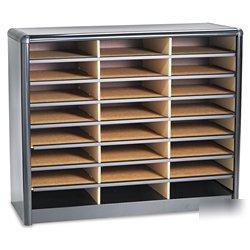 New literature sorter,24 compartments,32-1/4
