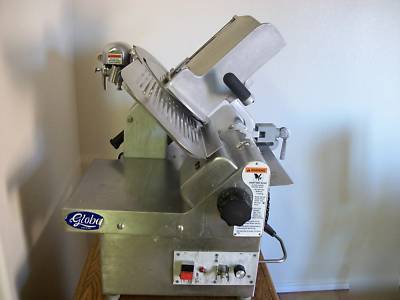 Globe fully automatic tranny driven slicer.perfect cond