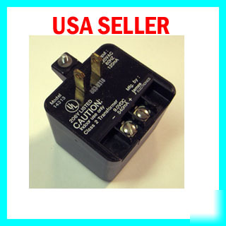 1 ea 9VDC 540MA wall transformer power supply 9540