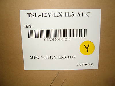 New leotek amber traffic signal led lens, in box