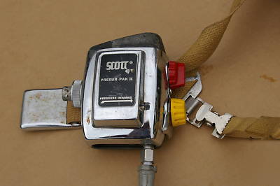 Scott air tank harness & scott pressure tank 11 &hookup