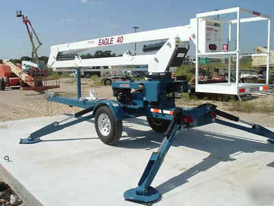 New ameriquip eagle E40H towable articulating boom lift