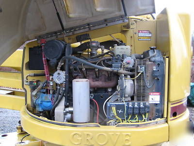 Grove manlift AMZ51XT dual fuel