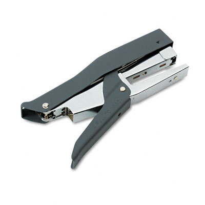 Commerl hand stapler 20 sheet capacity chrome/dark gray