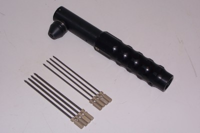 Synthes 511.30 radiolucent drill right angle w/ bits