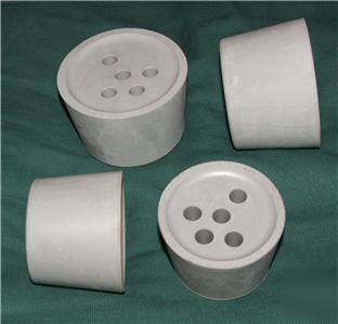 New 50MM grey blue grade rubber stopper laboratory 