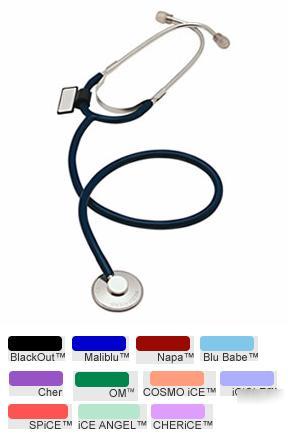 Mdf pediatric single head stethoscope, color