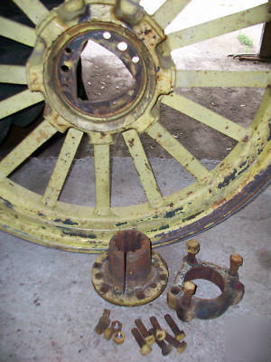 Set of john deere 6X36 factory flat spokes