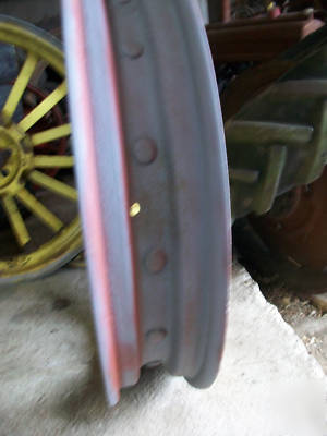 Set of john deere 6X36 factory flat spokes