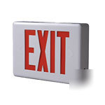 New exit signs-atlite contours pal-ru red led set of 4 