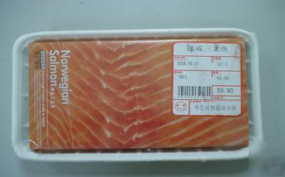  norwegian salmon note on fresh creative notebook