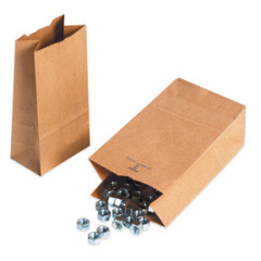 Shoplet select kraft hardware bags 6 x 3 58 x 11