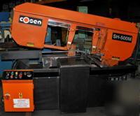 Cosen sh-500M semi-automatic miter cutting bandsaw
