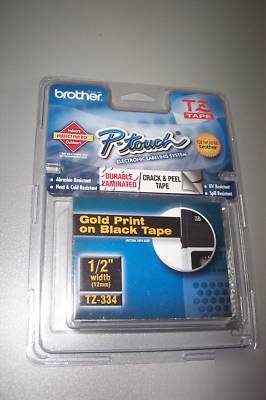 New brother p-touch TZ334 label 1/2