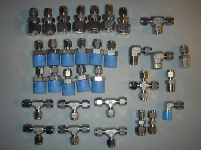 New lot of 33 parker fittings