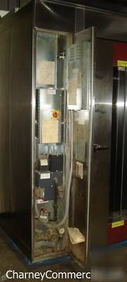 Spartan gas rack oven roll in single bakery dough pizza