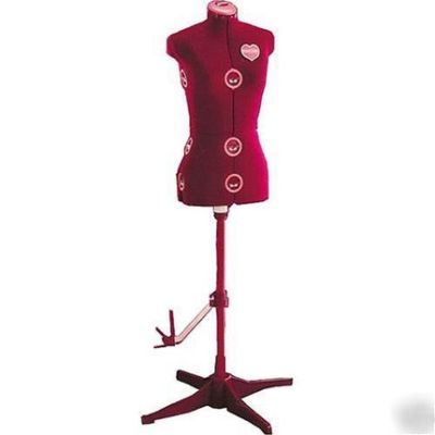 SingerÂ® DF150 df-150 dress form dressform model 150 red
